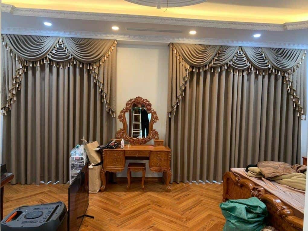 Rèm vải khách sạn, biệt thự