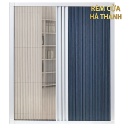 Rèm tổ ong kết hợp rèm ngăn côn trùng
